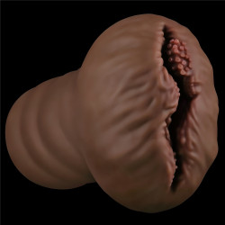 LoveToy Masturbateur Pussy Alien's Pie n°1 Marron